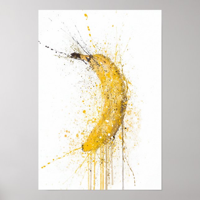 Poster Fruta Banana (Frente)
