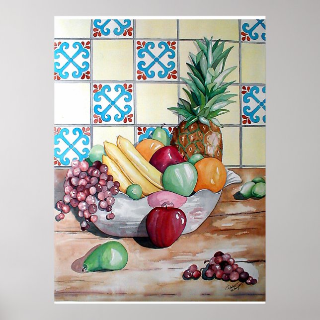 Poster Fruta Bowl (Frente)