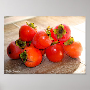 Poster Fruta Caqui