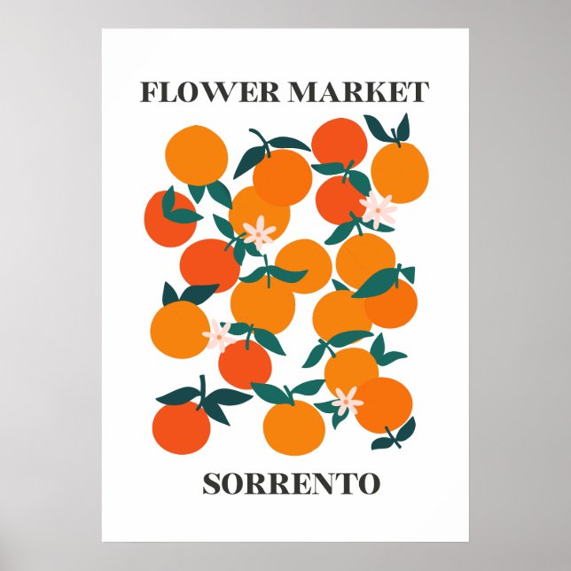 poster fruta de  de mercado (Frente)