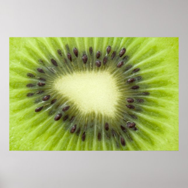 Pôster Fruta de Kiwi. (Frente)