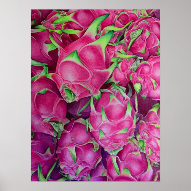 Poster Fruta do dragão (Frente)