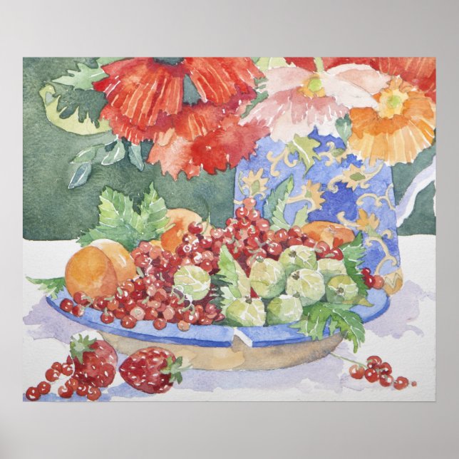 Pôster Fruta em uma placa 2014 (Frente)