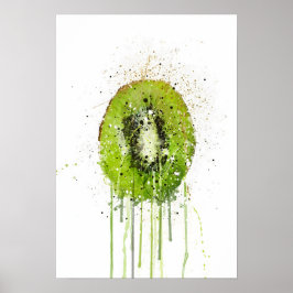 Poster Fruta Kiwi