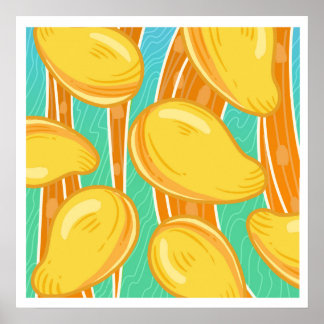 Poster Fruta Manga