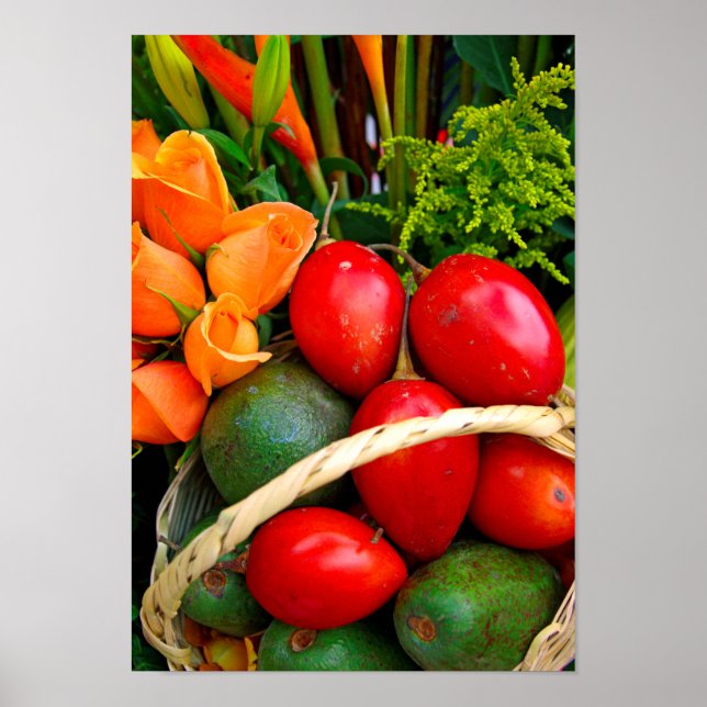Poster Fruta tropical (Frente)