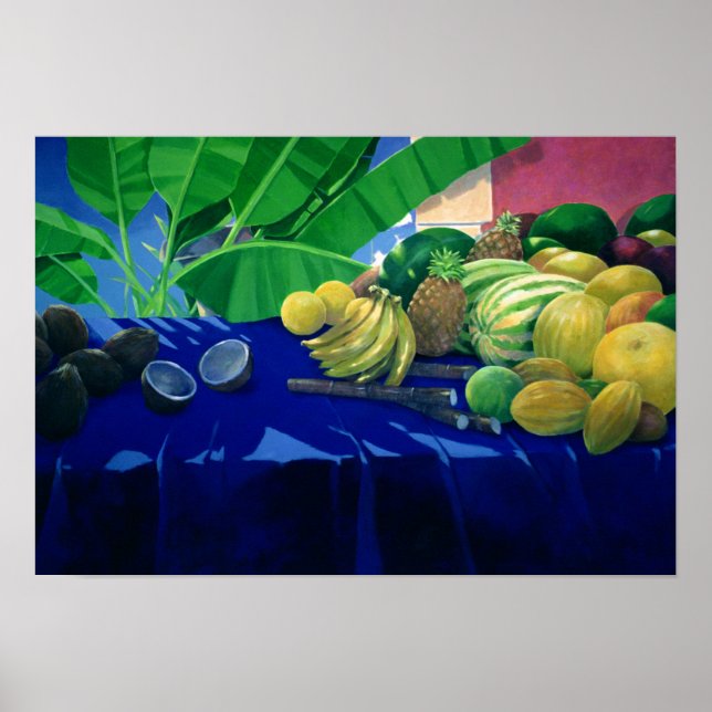 Pôster Fruta tropical (Frente)
