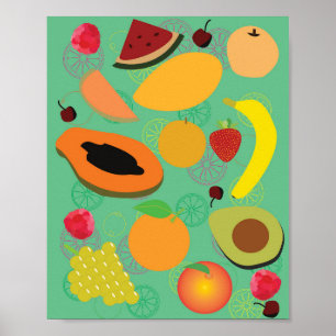 Poster Frutas