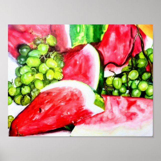 Poster Frutas de Verão (Frente)