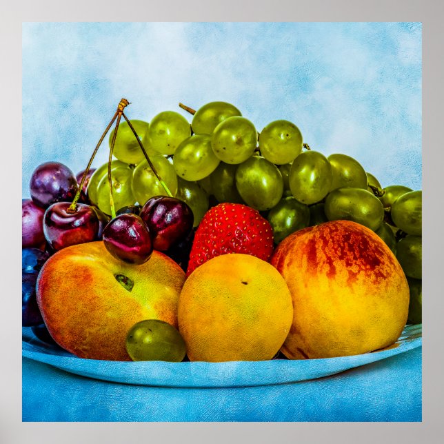 Poster Frutas de Verão (Frente)