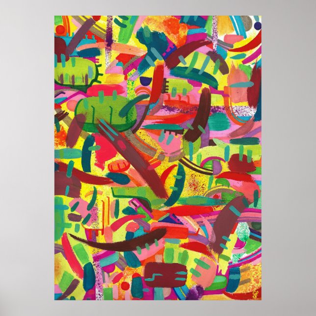 Poster Frutas de Verão (Frente)