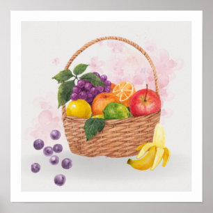 Poster Frutas na Cobra d'Água
