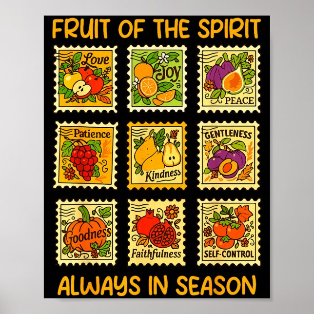 Poster Fruto Da Fé Cristã Srit Jesus Amante De Deus  (Frente)