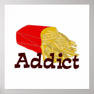 Pôster Fry Addict Francês