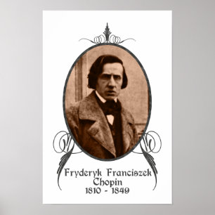 Pôster Fryderyk Chopin