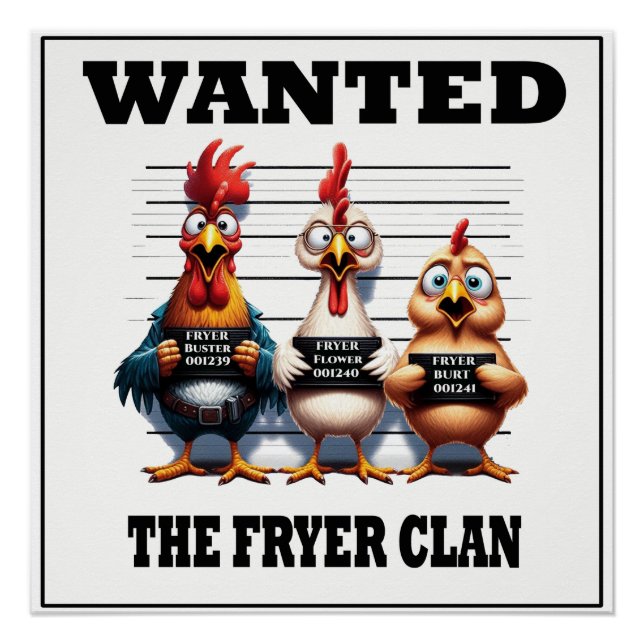 Pôster Fryer Clan Glossy Poster (Frente)