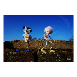 Pôster Fubby's die elkaars Valentijn zijn.