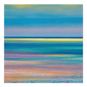 Pôster Fuchsia Fusion (Fusão Fuchsia) - Abstrato