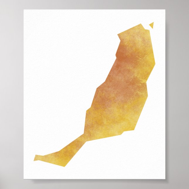 Poster Fuerteventura (Frente)