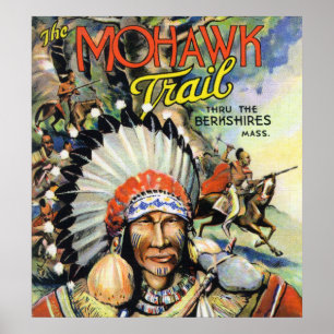 Pôster Fuga do Mohawk, opinião indianos do Mohawk