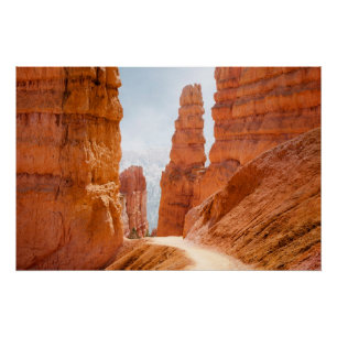 Pôster Fuga do parque nacional da garganta de Bryce