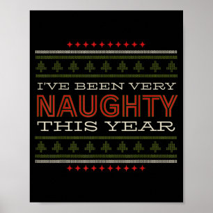 Poster Fui Muito Malvado Este Ano Humor De Natal