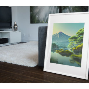 Poster Fuji From Tago Bay - Japonês Landscape Wallart
