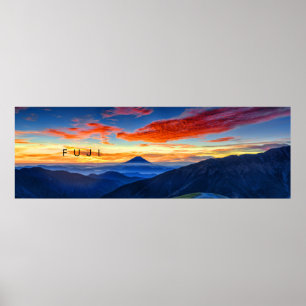 Poster Fuji - Japão