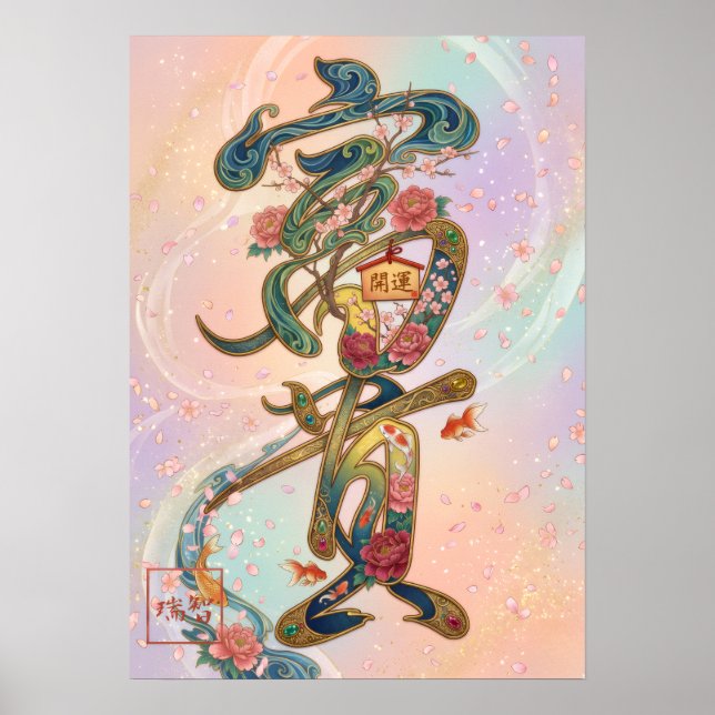 Poster Fuki: Wealth & Nobility Art260030238 (Frente)