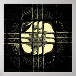 Poster Fulcrum no Estilo Grunge