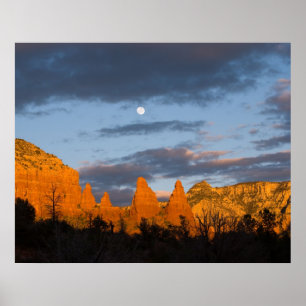 Poster Fulgor 2226 da lua de Sedona