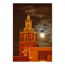 Full Moon e Giralda Tower, Kansas City, Missouri
