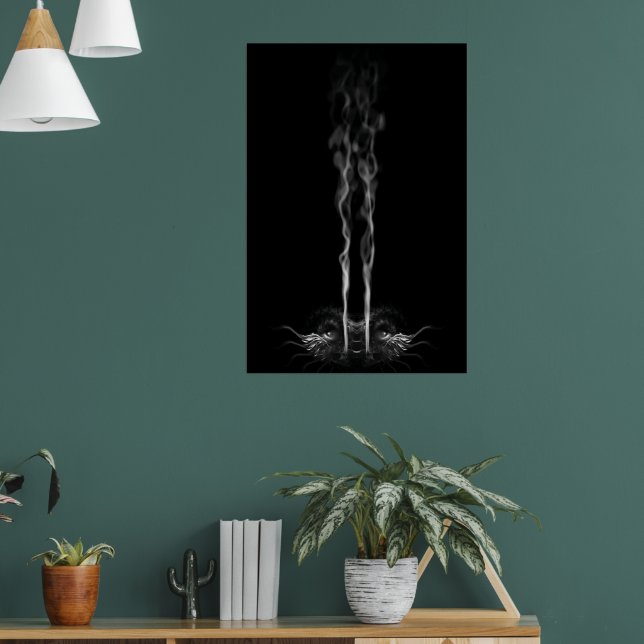 Poster Fumaça de Dragão Negro (Sala de Estar 1)