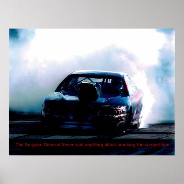 PÔSTER FUMAR A CONCORRÊNCIA (Frente)