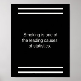 Poster fumar um