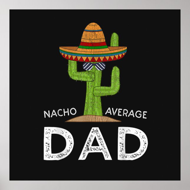 Poster Fun Hilarious Dad Joke _ Funny Saying Dad (Frente)