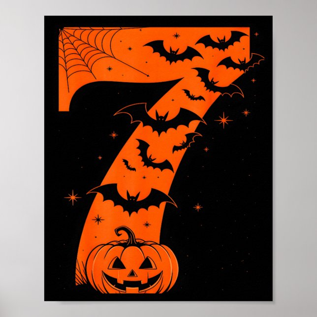 Poster Fun Six Seven 6 7 Meme Design Couples Halloween  (Frente)