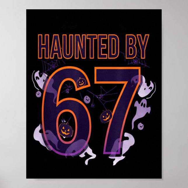 Poster Fun Six Seven 6 7 Meme Design Couples Halloween  (Frente)