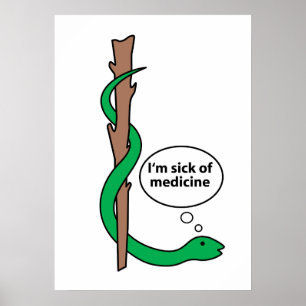 Poster Funcionarios cómicos de Asclepius