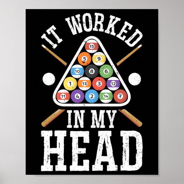 Poster Funcionou Na Minha Cabeça, Engraçada Piscina Billi (Frente)