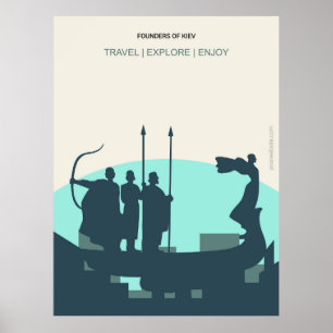 Poster Fundador de Kiev