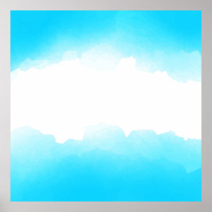 Poster Fundo abstrato de Aquarela