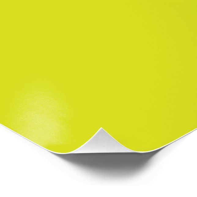 Pôster Fundo Amarelo Plano – Textura de Volta às Aulas (Canto)