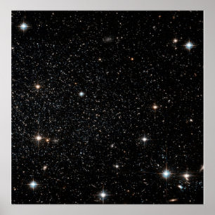 Pôster Fundo - Céu Noturno e Estrelas