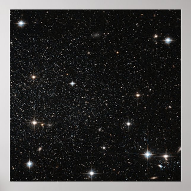 Pôster Fundo - Céu Noturno e Estrelas (Frente)