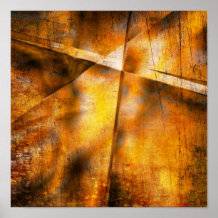 Pôster fundo colorido abstrato da arte