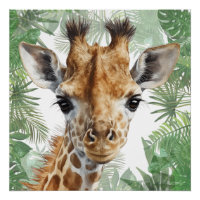 Fundo da selva da girafa