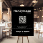 Poster Fundo de lua de mel para casamentos negros mínimos<br><div class="desc">Este fundo de lua de mel de nozes negras é perfeito para um casamento rústico. O design apresenta uma bela fonte em um fundo preto para embelezar a fonte.</div>