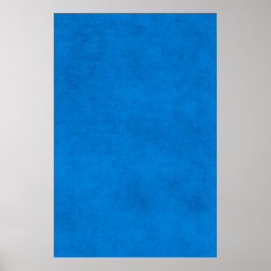 Pôster Fundo de pergaminho do papel azul real Vintage