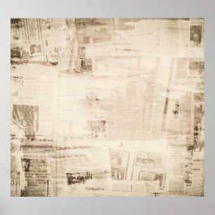 Poster Fundo de textura de papel velho e doce.